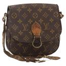 LOUIS VUITTON Monogram Saint Cloud MM Shoulder Bag M51243 LV Auth YKZ1126-1