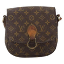 LOUIS VUITTON Monogram Saint Cloud MM Shoulder Bag M51243 LV Auth YKZ1126-13
