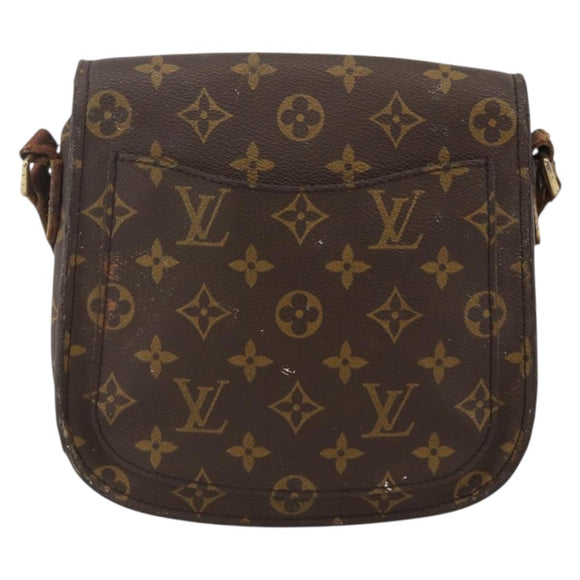 LOUIS VUITTON Monogram Saint Cloud MM Shoulder Bag M51243 LV Auth YKZ1126