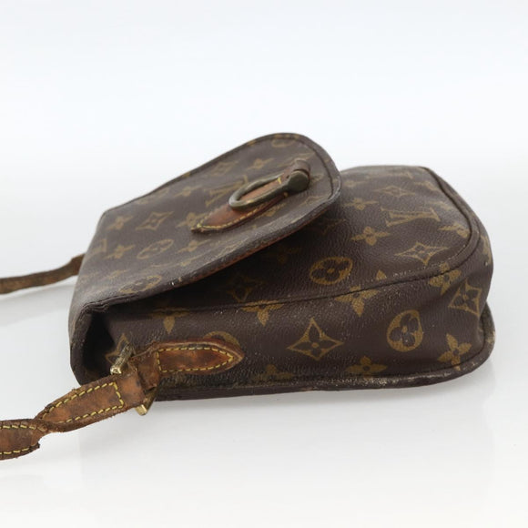 LOUIS VUITTON Monogram Saint Cloud MM Shoulder Bag M51243 LV Auth YKZ1126
