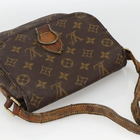 LOUIS VUITTON Monogram Saint Cloud MM Shoulder Bag M51243 LV Auth YKZ1126