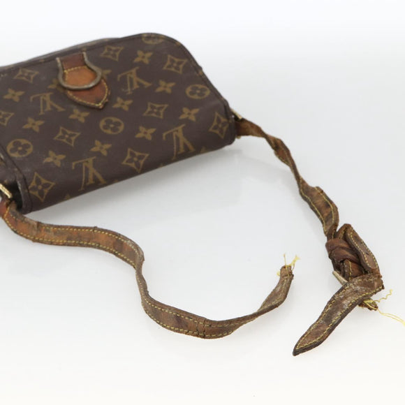 LOUIS VUITTON Monogram Saint Cloud MM Shoulder Bag M51243 LV Auth YKZ1126