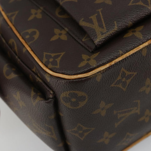 LOUIS VUITTON Monogram Exantri Cite Hand Bag M51161 LV Auth YKZ1129