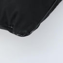 PRADA Hand Bag Nylon Black Silver Auth YKZ113-14
