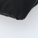 PRADA Hand Bag Nylon Black Silver Auth YKZ113-16