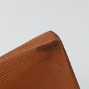 LOUIS VUITTON Epi Serie Dragonne Hand Bag Zipangu Gold M52618 LV Auth YKZ1131-8
