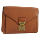 LOUIS VUITTON Epi Serie Dragonne Hand Bag Zipangu Gold M52618 LV Auth YKZ1131-1
