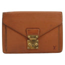 LOUIS VUITTON Epi Serie Dragonne Hand Bag Zipangu Gold M52618 LV Auth YKZ1131-13