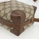 GUCCI GG Supreme Shoulder Bag PVC Beige Gold 67 01 5294 Auth YKZ1136-15