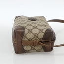 GUCCI GG Supreme Shoulder Bag PVC Beige Gold 67 01 5294 Auth YKZ1136-4