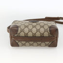 GUCCI GG Supreme Shoulder Bag PVC Beige Gold 67 01 5294 Auth YKZ1136-5