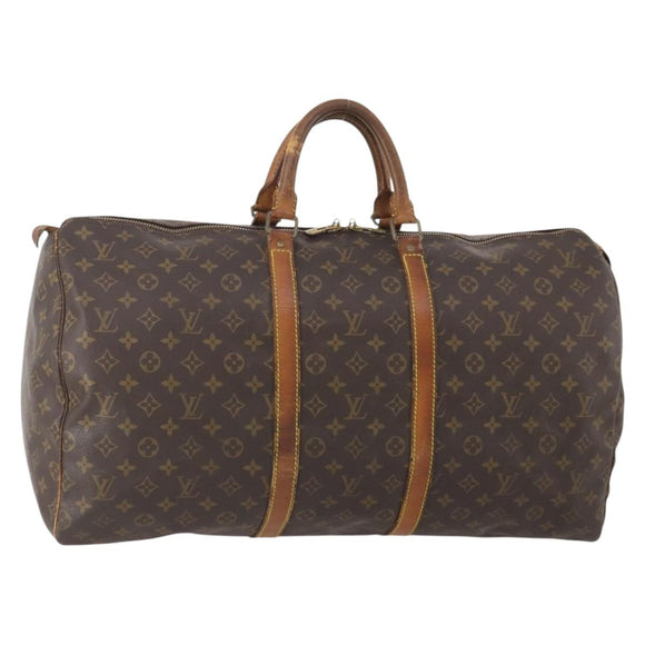 LOUIS VUITTON Monogram Keepall 45 Boston Bag M41428 LV Auth YKZ114