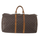 LOUIS VUITTON Monogram Keepall 45 Boston Bag M41428 LV Auth YKZ114-2