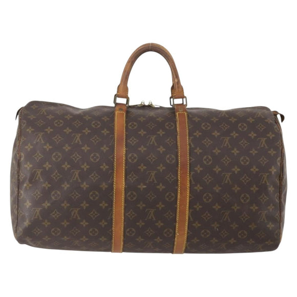 LOUIS VUITTON Monogram Keepall 45 Boston Bag M41428 LV Auth YKZ114