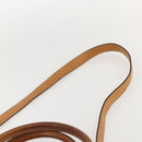 CELINE Macadam Canvas Hand Bag PVC Leather Brown Gold Auth YKZ1140-14