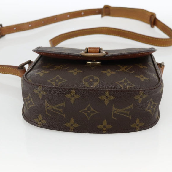 LOUIS VUITTON Monogram Saint Cloud PM Shoulder Bag M51244 LV Auth YKZ1147