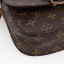 LOUIS VUITTON Monogram Saint Cloud PM Shoulder Bag M51244 LV Auth YKZ1147-15