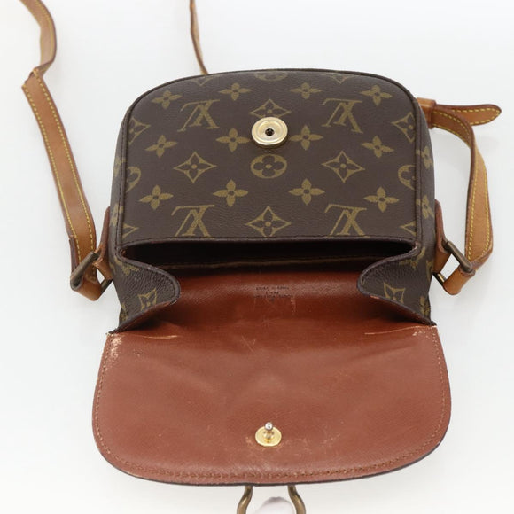LOUIS VUITTON Monogram Saint Cloud PM Shoulder Bag M51244 LV Auth YKZ1147