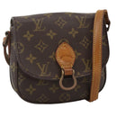 LOUIS VUITTON Monogram Saint Cloud PM Shoulder Bag M51244 LV Auth YKZ1147-1