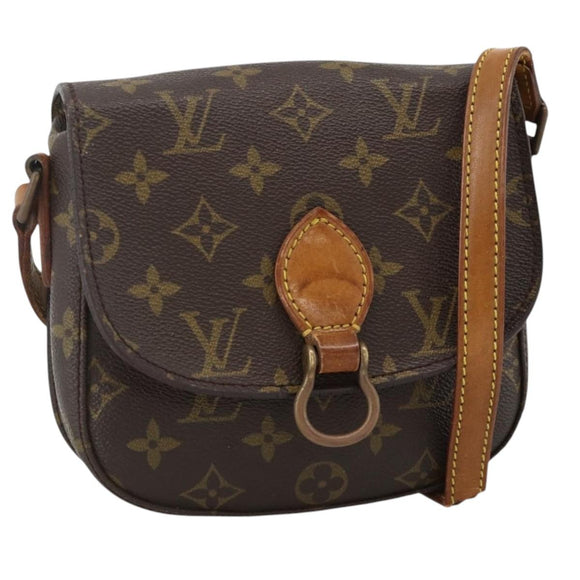 LOUIS VUITTON Monogram Saint Cloud PM Shoulder Bag M51244 LV Auth YKZ1147