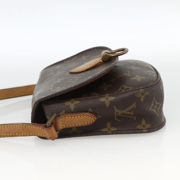 LOUIS VUITTON Monogram Saint Cloud PM Shoulder Bag M51244 LV Auth YKZ1147