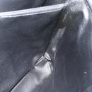 CELINE Macadam Canvas Tragetasche PVC Leder Schwarz Gold Auth YKZ1148-18