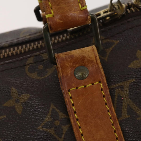 LOUIS VUITTON Monogram Keepall 45 Boston Bag M41428 LV Auth YKZ115