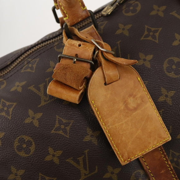 LOUIS VUITTON Monogram Keepall 45 Boston Bag M41428 LV Auth YKZ115