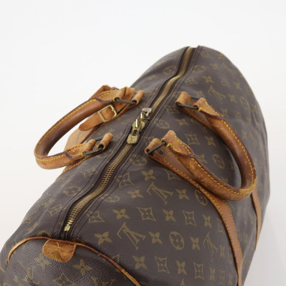 LOUIS VUITTON Monogram Keepall 45 Boston Bag M41428 LV Auth YKZ115