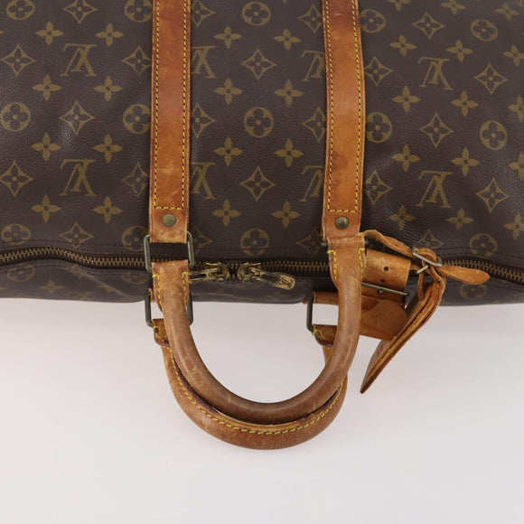 LOUIS VUITTON Monogram Keepall 45 Boston Bag M41428 LV Auth YKZ115