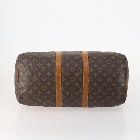 LOUIS VUITTON Monogram Keepall 45 Boston Bag M41428 LV Auth YKZ115