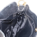 GUCCI Bamboo Hand Bag Leather 2way Black Gold Auth YKZ1153-18