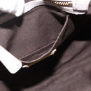 Miu Miu Matelasse Hand Bag Leather 2way Purple Gold Auth YKZ1155-23