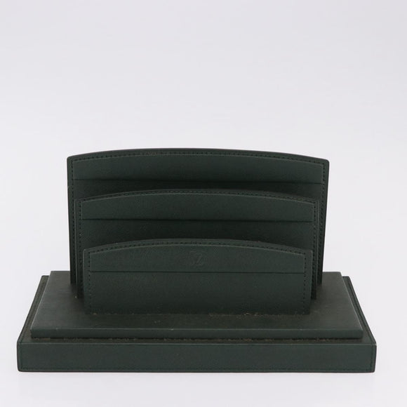 LOUIS VUITTON Taiga Leather Desk Document Case & Book Stand Epicea Auth YKZ1157
