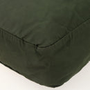 PRADA Tote Bag Nylon Khaki Silver Auth YKZ1160-16