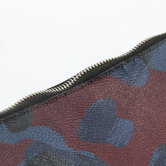 LOUIS VUITTON Damier Cobalt Pochette Jour GM Camouflage Bag N63292 Auth YKZ1164