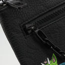 LOUIS VUITTON Taurillon Clemence LV Friend A4 Pouch Black M80147 Auth YKZ1165SAM-15