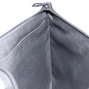 LOUIS VUITTON Taurillon Clemence LV Friend A4 Pouch Black M80147 Auth YKZ1165SAM-18