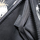 LOUIS VUITTON Taurillon Clemence LV Friend A4 Pouch Black M80147 Auth YKZ1165SAM-22