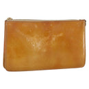 LOUIS VUITTON Monogram Vernis Lexington Pouch Beige M91010 LV Auth YKZ1167-1