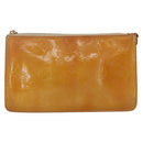 LOUIS VUITTON Monogram Vernis Lexington Pouch Beige M91010 LV Auth YKZ1167-13