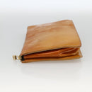 LOUIS VUITTON Monogram Vernis Lexington Pouch Beige M91010 LV Auth YKZ1167-3