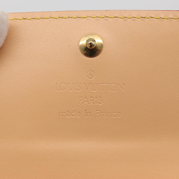 LOUIS VUITTON Multicolor Porte Monnaie Pla Münzbeutel Weiß M92657 Auth YKZ1168V