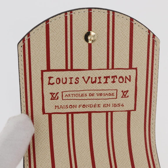 LOUIS VUITTON Travel with Grace Coddington Notepad Pouch GI1392 Auth YKZ1170SM