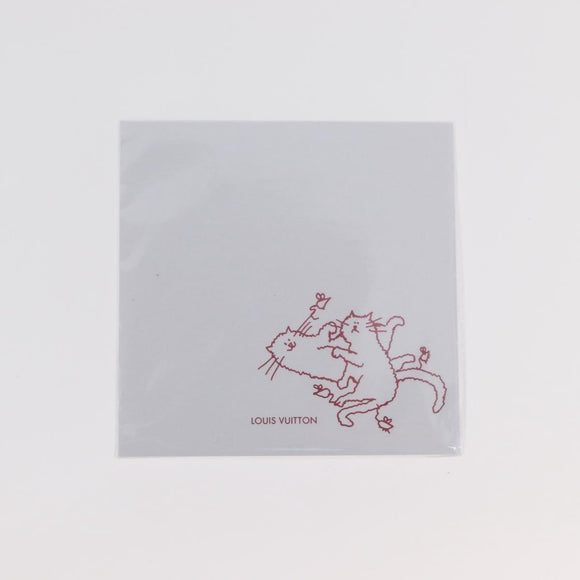 LOUIS VUITTON Travel with Grace Coddington Notepad Pouch GI1392 Auth YKZ1170SM