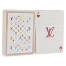 LOUIS VUITTON Multicolor Playing Cards Black White LV Auth YKZ1173-1