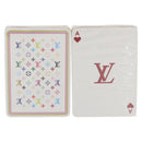 LOUIS VUITTON Multicolor Playing Cards Black White LV Auth YKZ1173-2