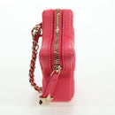 CHANEL Matelasse Star Bag Charm Lamb Skin Pink Gold CC Auth YKZ1175SAM-4