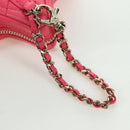 CHANEL Matelasse Star Bag Charm Lamb Skin Pink Gold CC Auth YKZ1175SAM-7