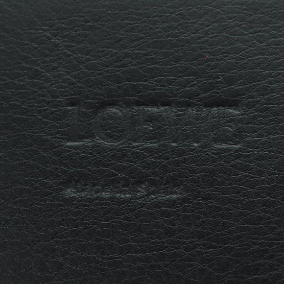 LOEWE Anagram Coaster Leather 6 Set Multicolor Auth YKZ1177M
